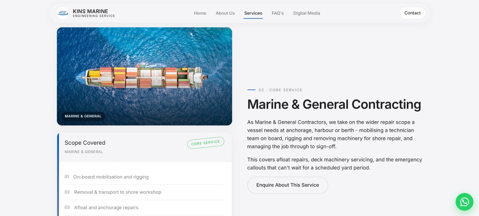 Kins Marine Engineering Service